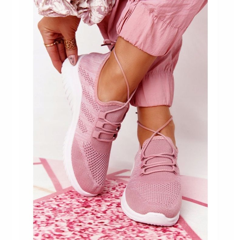 Kvinnors sportskor rosa träning 1