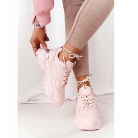 PG1 Kvinnors sneakers på en massiv enda rosa influencer 2