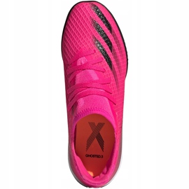 Adidas X Ghosted.3 Tf Jr FW6927 fotbollsskor rosa rosa 1