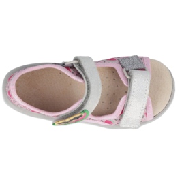 Befado förebyggande barnsandaler 065X152 rosa silver- 2