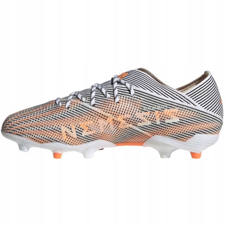 Adidas Nemeziz.1 Fg Jr FW7357 fotbollsskor marinblå, flerfärgad grå 1