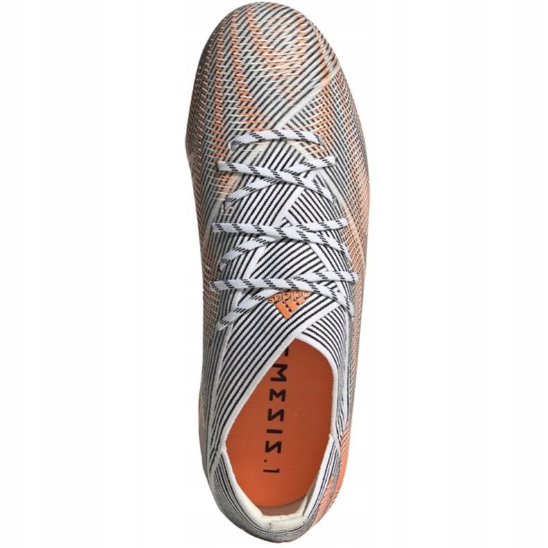 Adidas Nemeziz.1 Fg Jr FW7357 fotbollsskor marinblå, mångfärgad grå 2