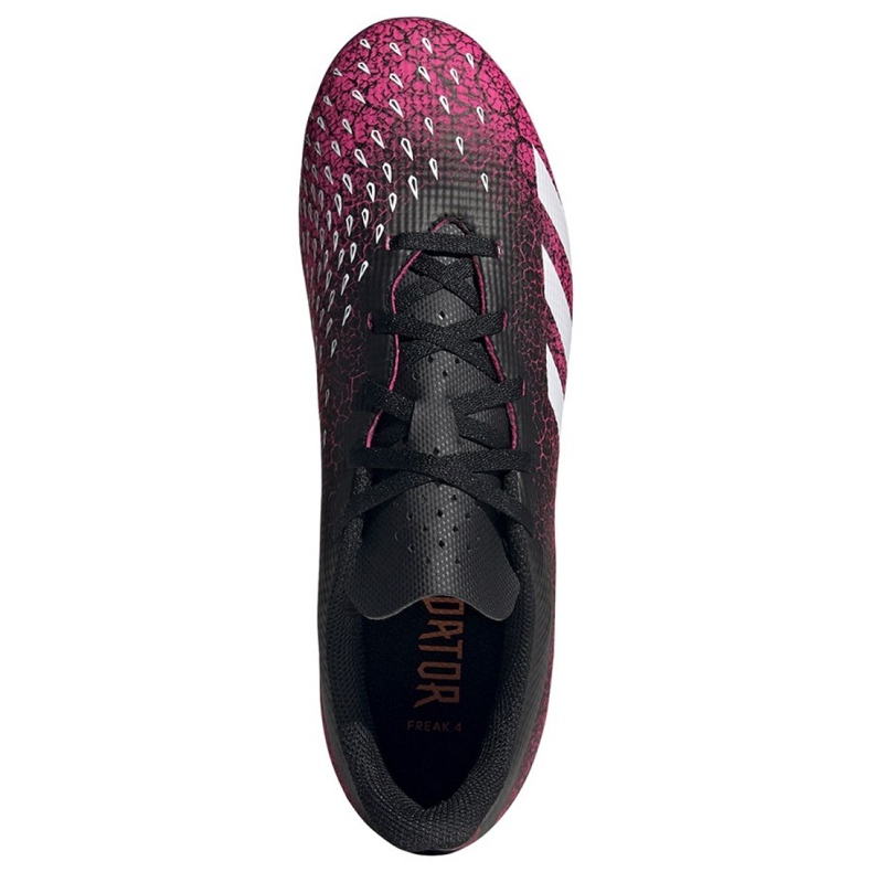 Adidas Predator Freak.4 FxG M FW7524 fotbollsskor mångfärgad rosa 2