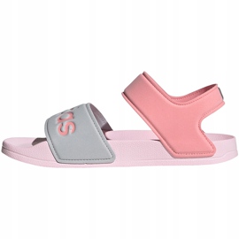 Sandaler för barn adidas Adilette Sandal K grårosa FY8849 1