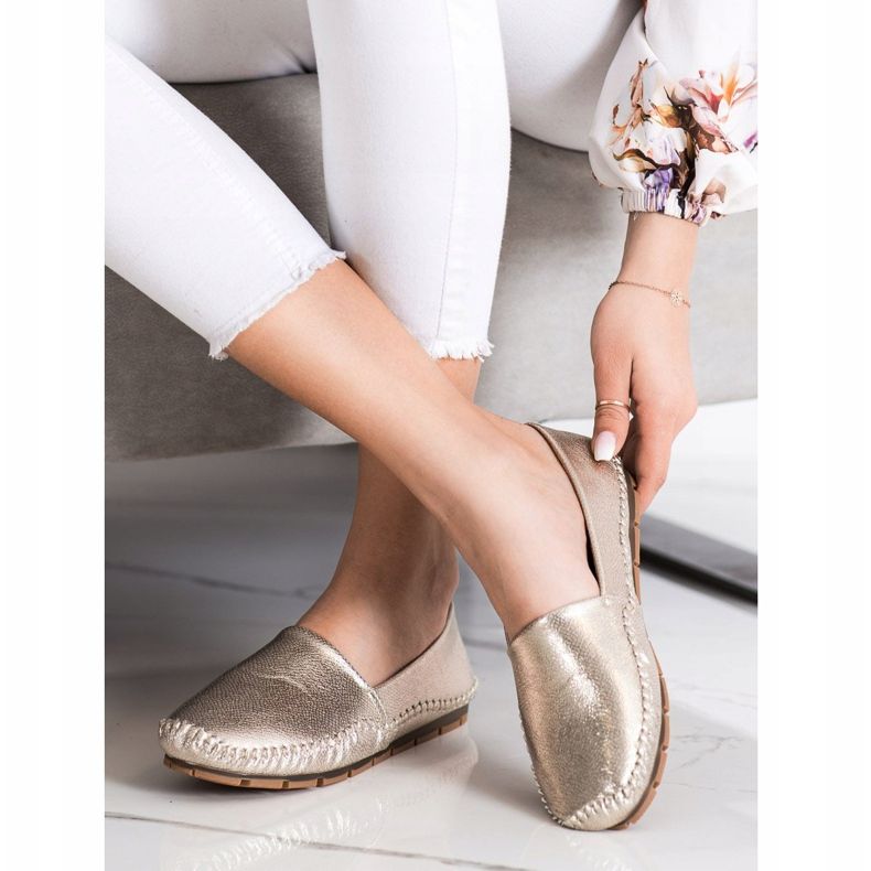Goodin Gyllene loafers 1