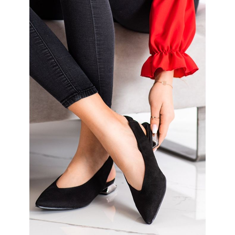 Goodin Svarta slip-on-pumpar 1