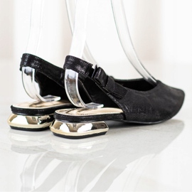 Goodin Snygga pumpar i Spitz svart 1