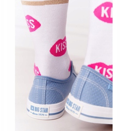 Openwork Damskor Sneakers Big Star FF274037 Blå 1