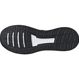 Grå Adidas Runfalcon herrskor F36200 vit 5