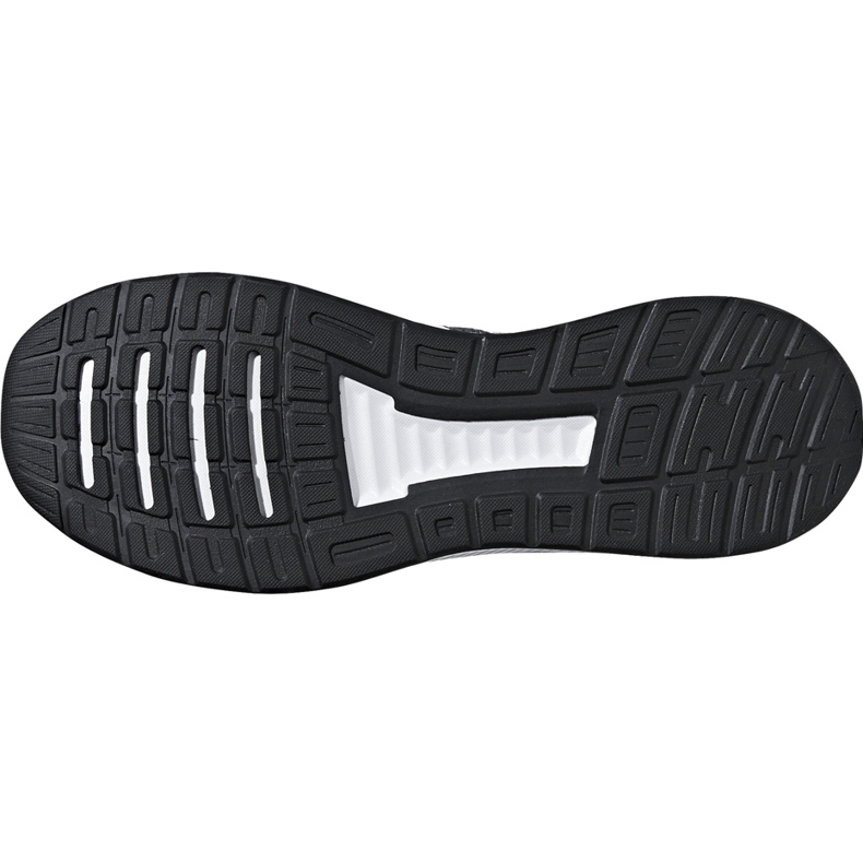Grå Adidas Runfalcon herrskor F36200 vit 5
