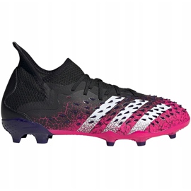 Adidas Predator Freak.1 Fg Jr FW7528 fotbollsskor svart 1