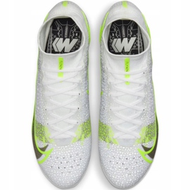 Nike Mercurial Superfly 8 Elite Fg CV0958 107 fotbollsskor vit 2