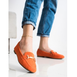 Anesia Paris Eleganta loafers orange 1
