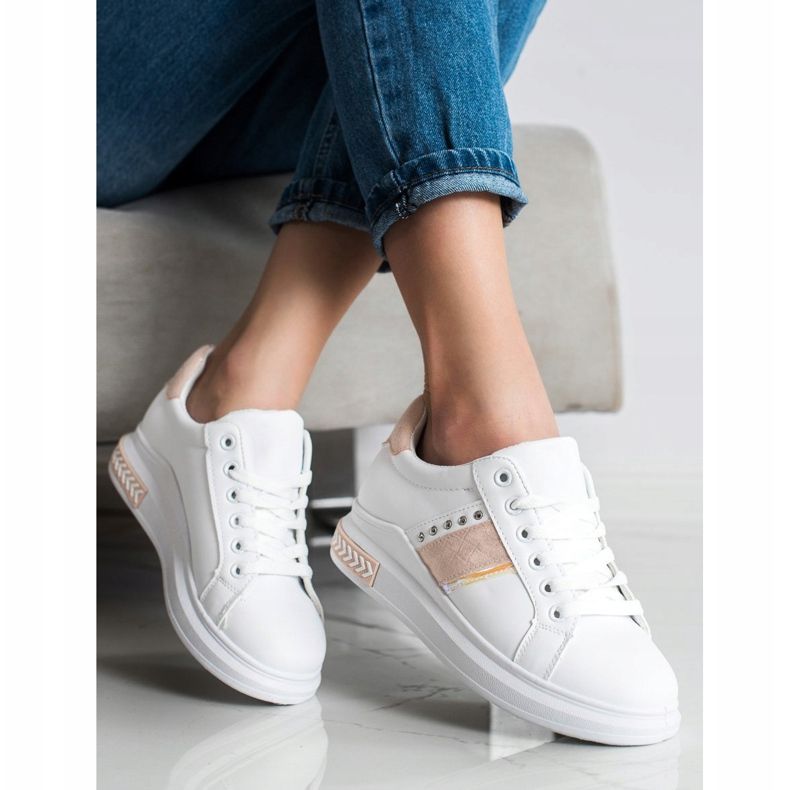 SHELOVET Fritidsskor vit 1