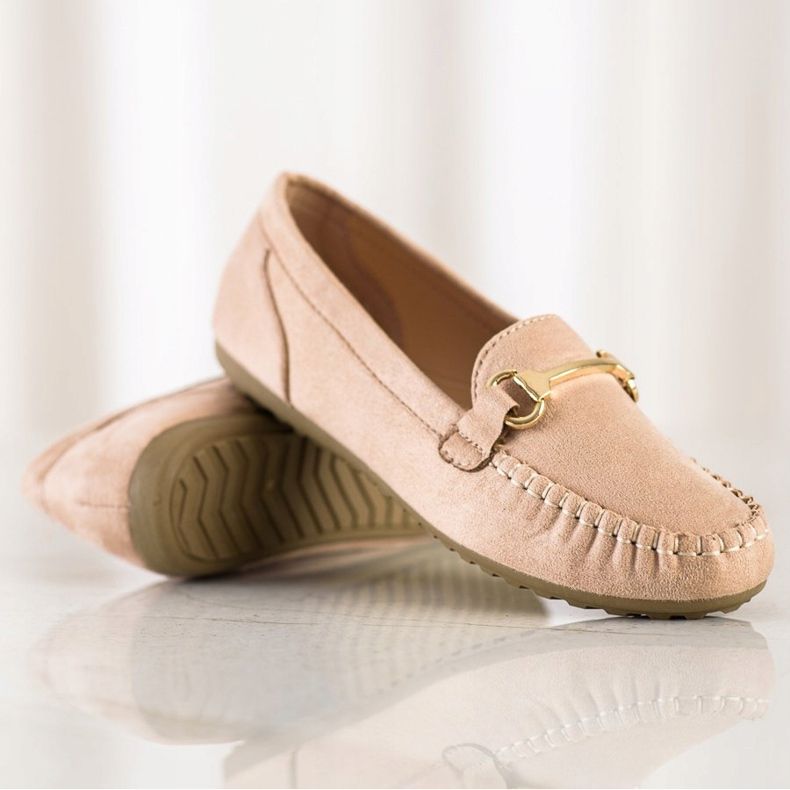 SHELOVET Mocka loafers beige 1