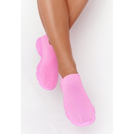 PS1 Kvinnors sportskor Slip-on rosa yogaklass 1