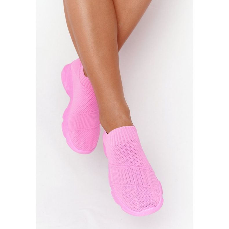 PS1 Kvinnors sportskor Slip-on rosa yogaklass 1