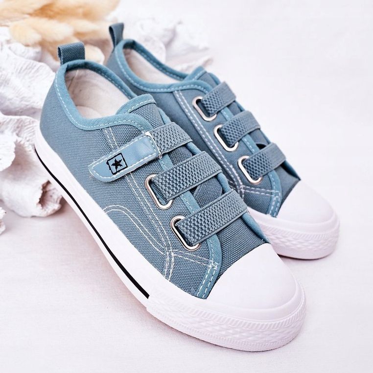 EVE Barnens blå Avengers kardborreband 2