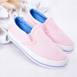 Barns Slip-On Big Star HH374009 Rosa sneakers 2