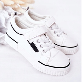 Barnskor med kardborreband Big Star HH374028 Vit 1