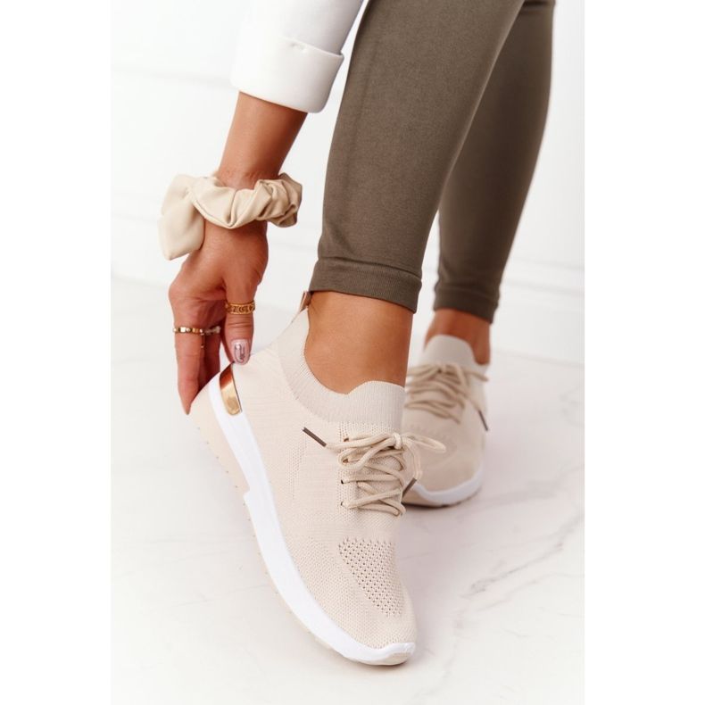 PG1 Sportskor Sneakers Beige Adeyla Wedge 2