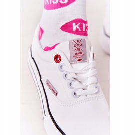 Damskor på plattformen Cross Jeans FF2R4001C Vit 2