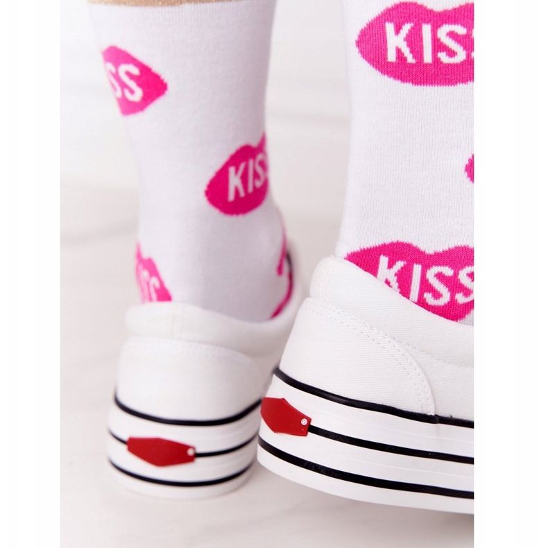 Damskor på plattformen Cross Jeans FF2R4001C Vit 1