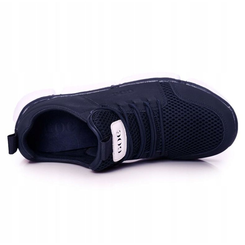 Herrskor GOE HH1N4031 Marinblå sneakers 1