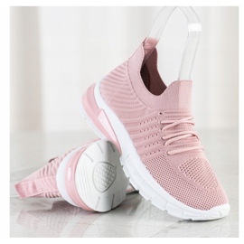 Bella Paris Openwork sneakers rosa 1