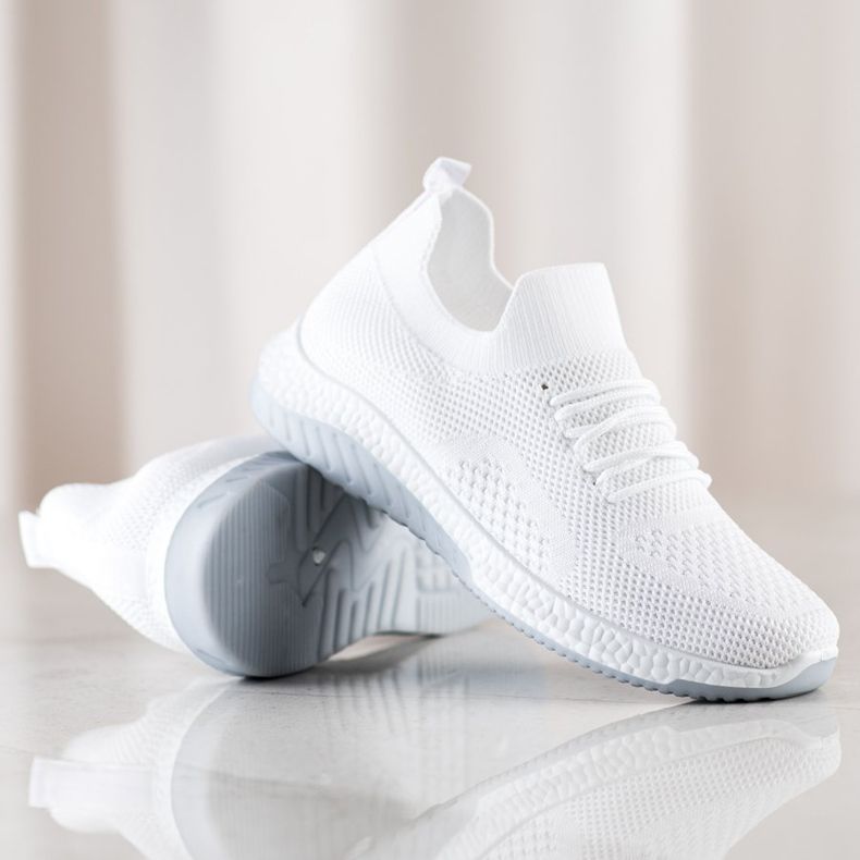 Camo Openwork vita sneakers 1