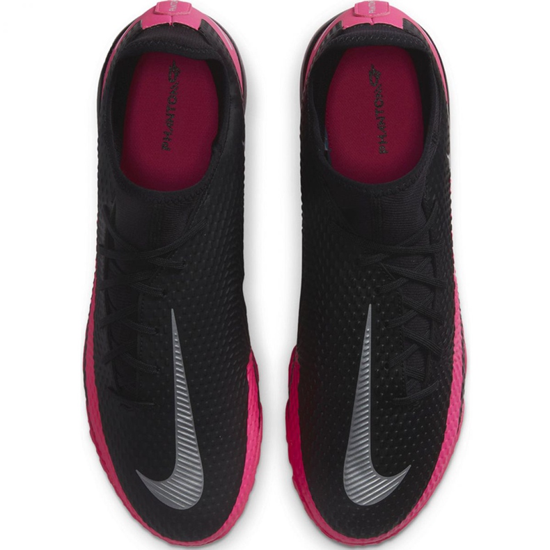 Nike Phantom Gt Academy Df Tf CW6666 006 fotbollsskor svart 1