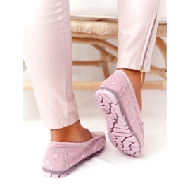 Rio Flore Eco-Friendly Leather Loafers Pink rosa 4