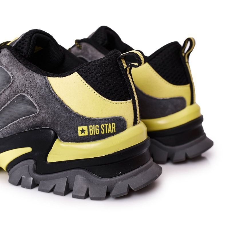 Mäns sportskor Memory Foam Big Star HH174278 Svart 1