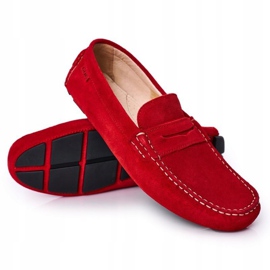 Mocka Casual Loafers GOE HH1N4066 Röd 1