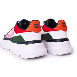 Herrskor Sports Foam Big Star HH174208 Vit och Marinblå mångfärgad 1