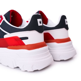 Mäns sportskor Memory Foam Big Star HH174207 Marinblå-vit mångfärgad 1