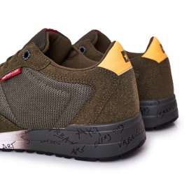 Herrskor Sport Memory Memory Foam Big Star FF174209 Grön 1