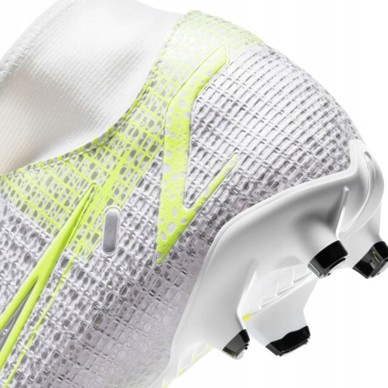 Nike Mercurial Superfly 8 Academy FG / MG M CV0843 107 fotbollsskor vit 4