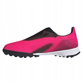 Adidas X Ghosted.3 Ll Tf Jr FY7293 fotbollsskor mångfärgad rosa 1