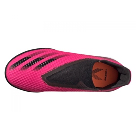 Adidas X Ghosted.3 Ll Tf Jr FY7293 fotbollsskor mångfärgad rosa 2