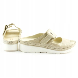 Dolce Pietro Kardborrklaffar 2211 beige silver- 4