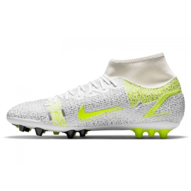 Nike Superfly 8 Academy Ag M CV0842-107 fotbollsskor silver, vit silver- 2