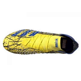 Adidas Predator Freak.1 Fg M FY1119 fotbollsskor mångfärgad gul 2