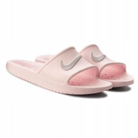 Nike Kawa Shower rosa tofflor för kvinnor 832655 601 grå 1
