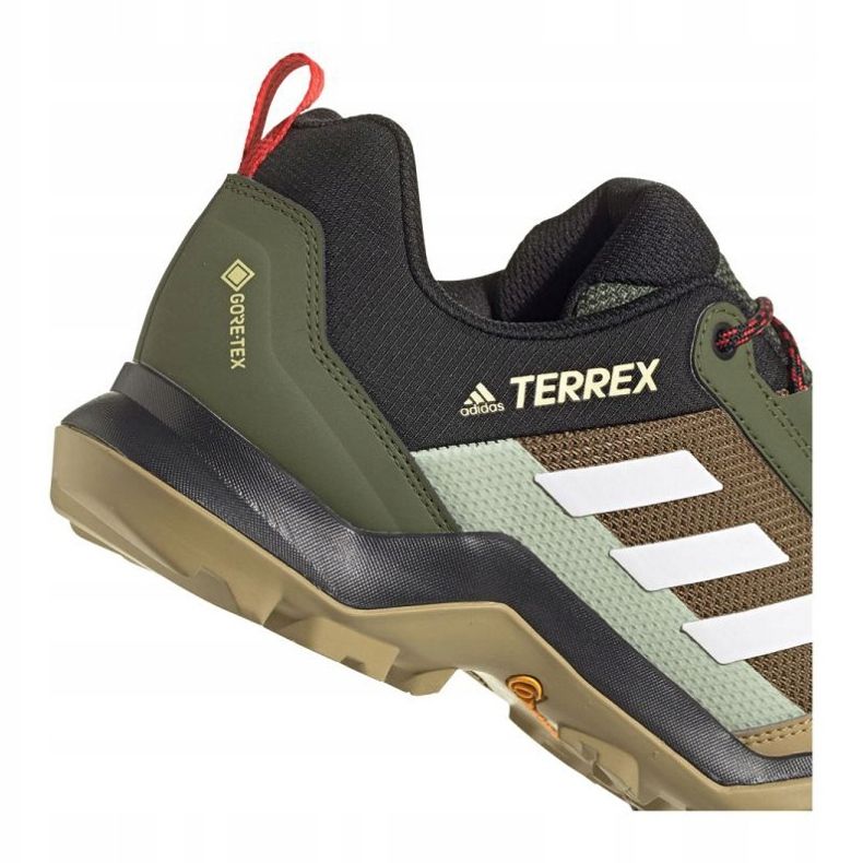 Adidas Terrex AX3 Gtx M FX4567 skor svart mångfärgad grön 2