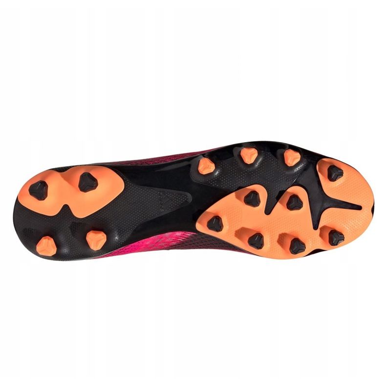 Adidas X Ghosted.3 Mg M FW6973 fotbollsskor grafit, rosa rosa 2