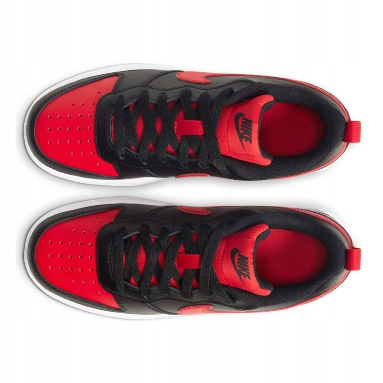 Nike Court Borough Low 2 Jr BQ5448-007 skor svart 2