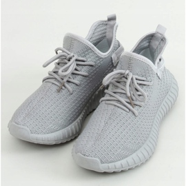 Grå strumpor sportskor 7817 Grå 1