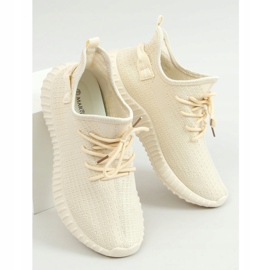 Beige sportstrumpor 7817 LT.BEIGE 1