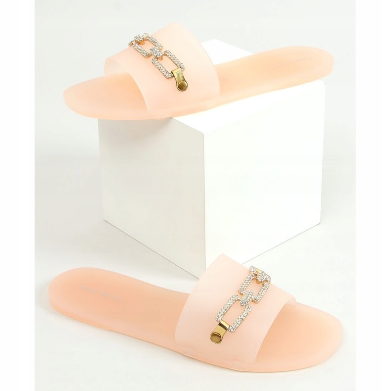 Beige Meliski 3704 Beige tofflor 1